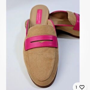 Isaac Mizrahi Live! Always Isaac Faux Suede Mules